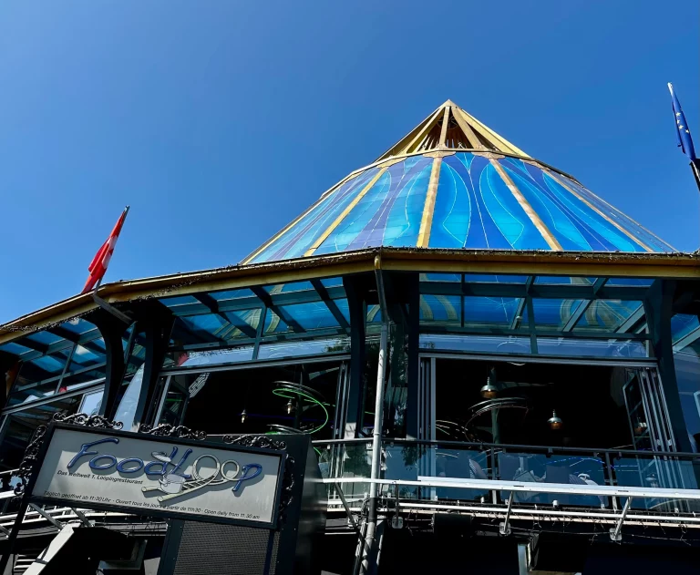 Außenansicht FoodLoop im Themenbereich Luxemburg im Europa-Park