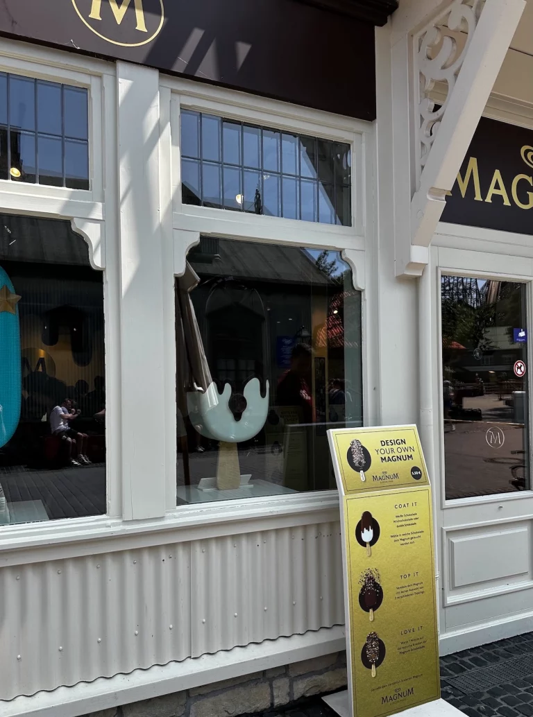 Magnum Store im Themenbereich Island im Europa-Park