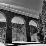 Ravennaviadukt über der Ravennaschlucht im Hochschwarzwald